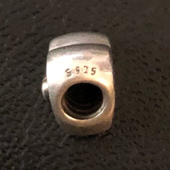 Authentic Pandora Always in My Heart two tone charm / 791523CZ / GUC - Picture 4 of 6